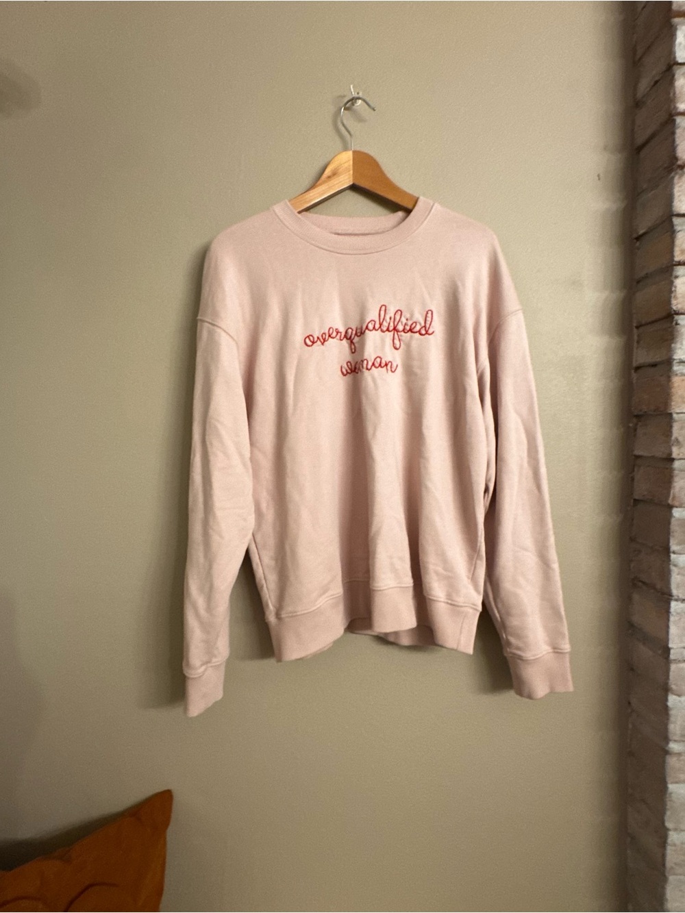 LINGUA FRANCA Overqualified Women Sweatershirt